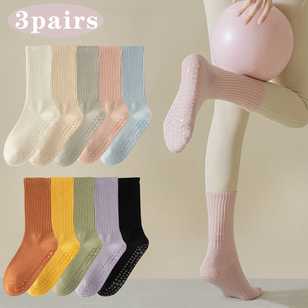 Medias Para Pilates Y Yoga - 3 paia di calze da yoga