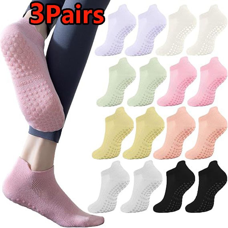 Medias Para Pilates Y Yoga - 3 paia di calzini da yoga